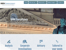 Tablet Screenshot of consultancy.birn.eu.com